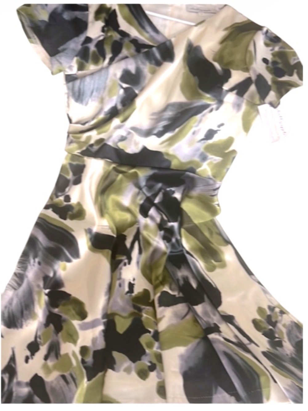 Shabby Apple floral faux wrap dress NWT